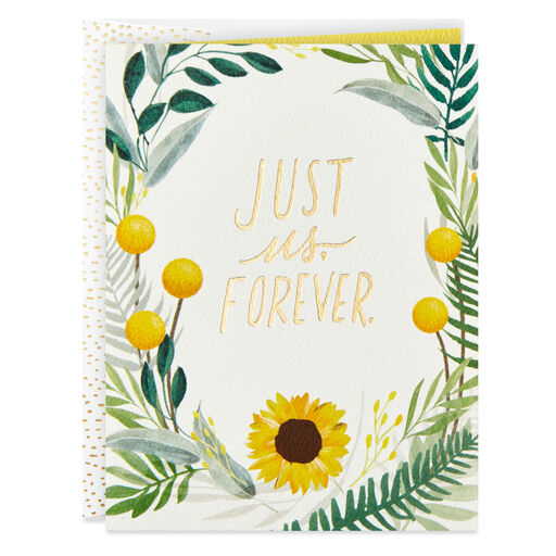 Just Us Forever Anniversary Card, 