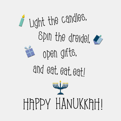 For a Nephew Who's a Real Treat Hanukkah Card, 