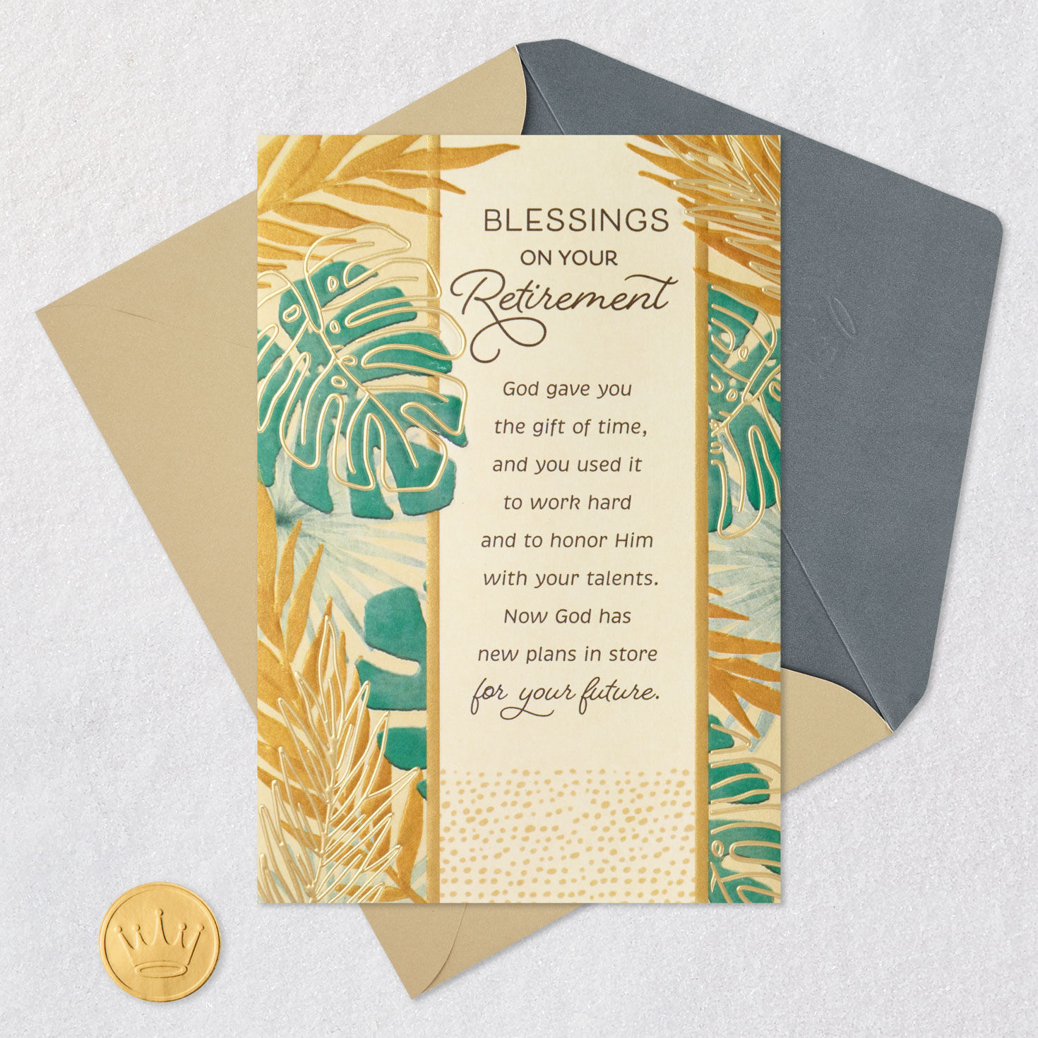Let Your Light Shine Religious Retirement Card, , large image number 6