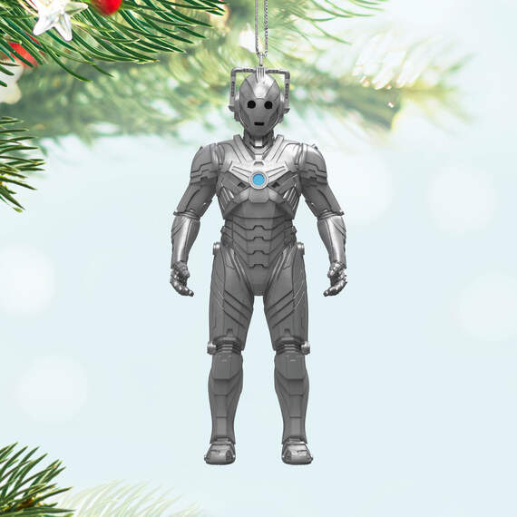 Doctor Who Cyberman Ornament, , large image number 2