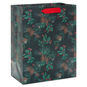 Pinecones and Berries Medium Holiday Gift Bag Front image number 1