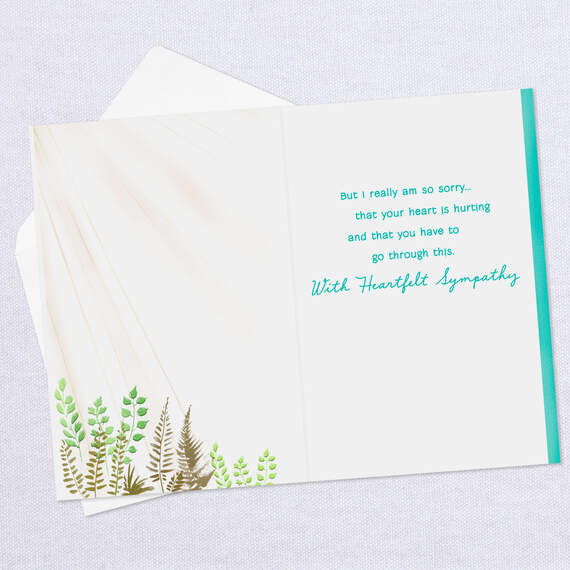 I'm Sorry Your Heart Is Hurting Sympathy Card, , large image number 3