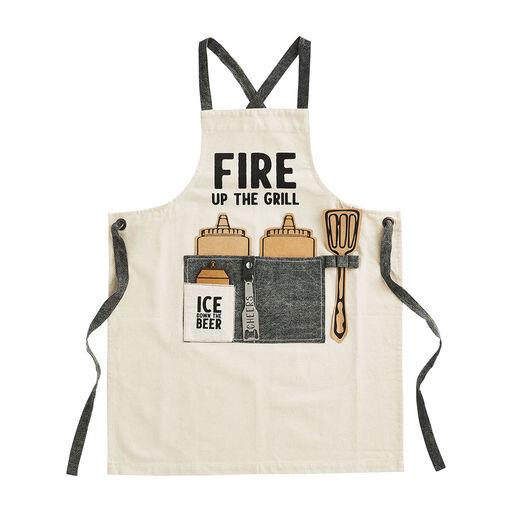 Mud Pie Fire Up the Grill Apron, 