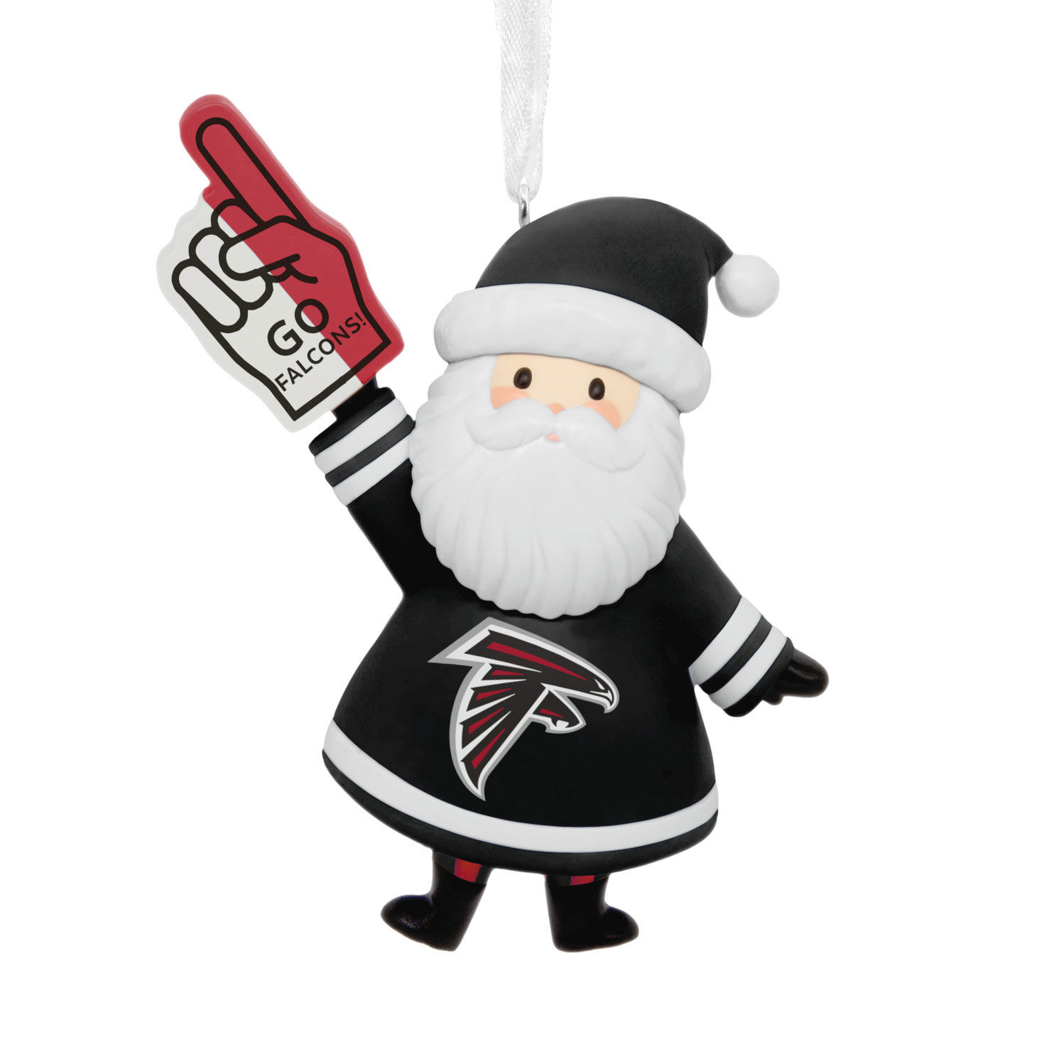 NFL Atlanta Falcons Santa Fan Hallmark Ornament