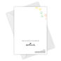 Colorful Pawprints Folded Pet Sympathy Photo Card  image number 4
