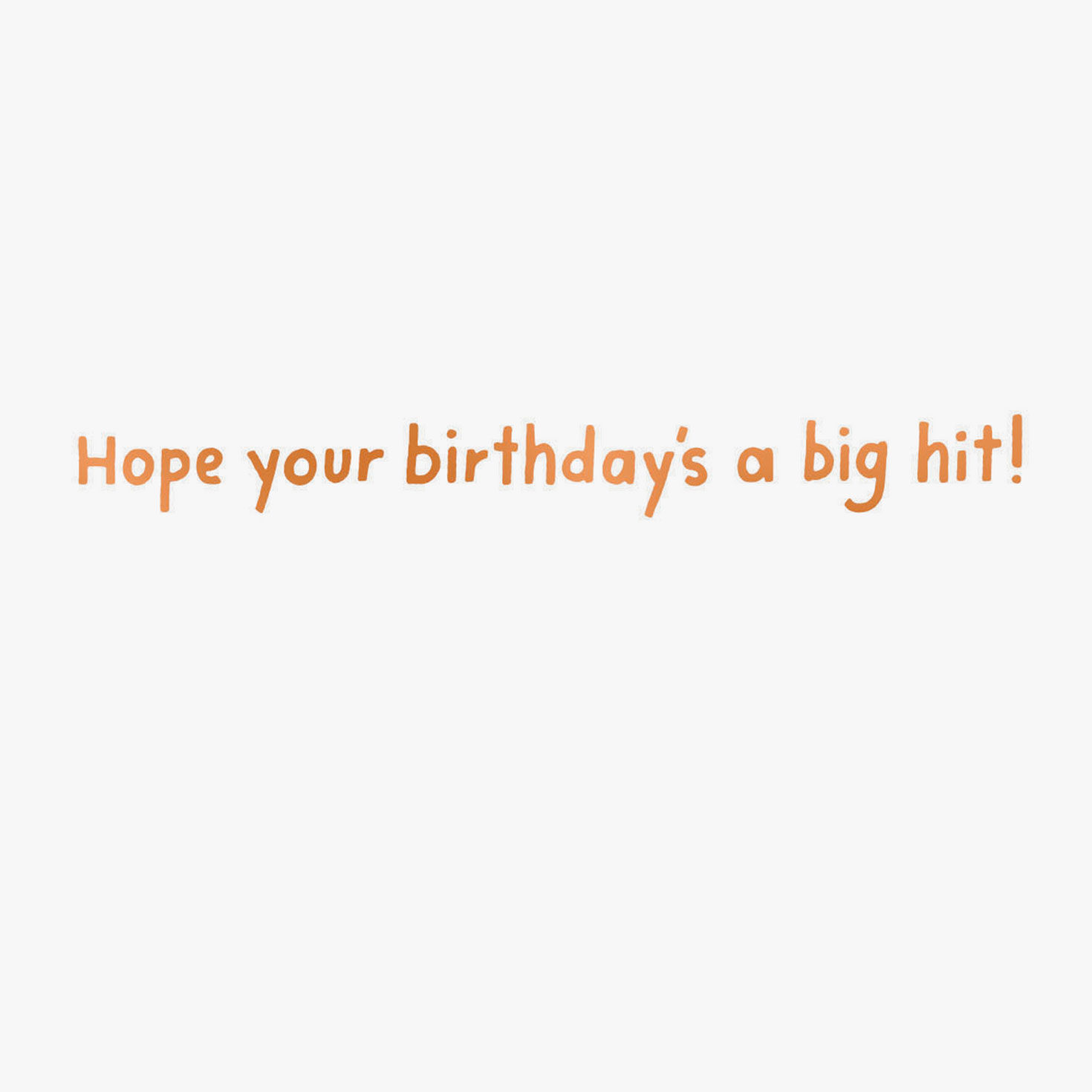 Hope it's a Big Hit Cussing Pi&ntilde;ata Gift Card Greeting Funny Birthday Card, , large image number 2