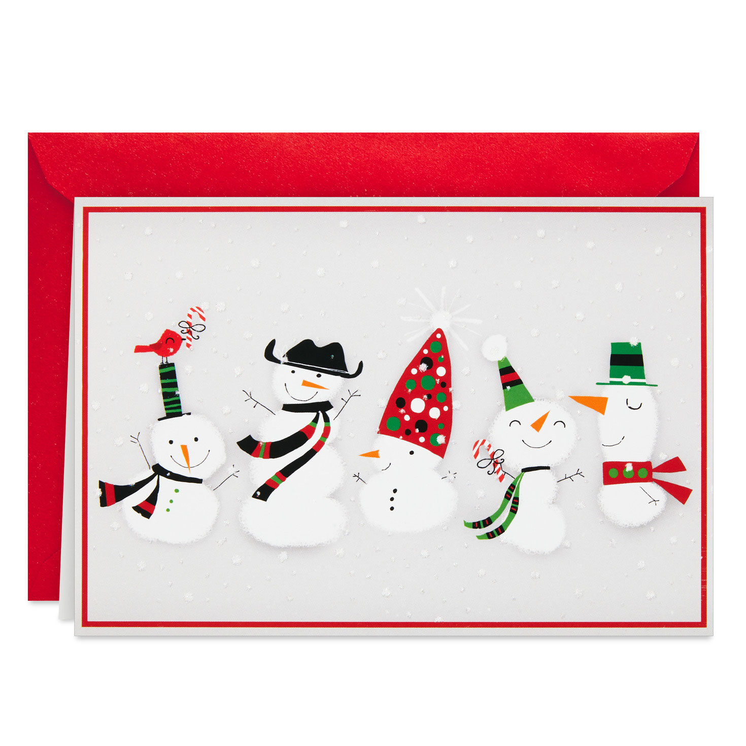 Dapper Holiday Snowmen Boxed Christmas Cards, Pack of 40, , large image number 2