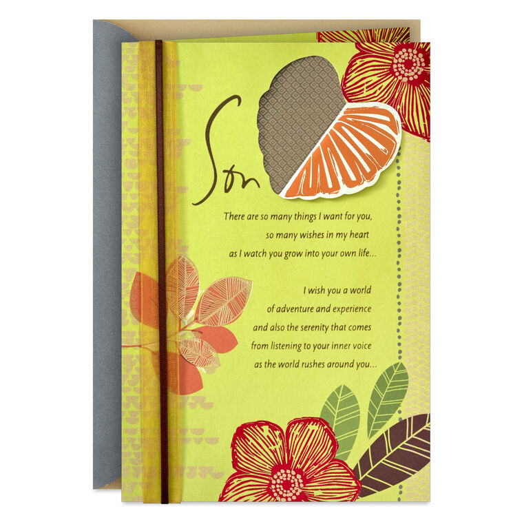 So Many Wishes for You in My Heart Birthday Card for Son