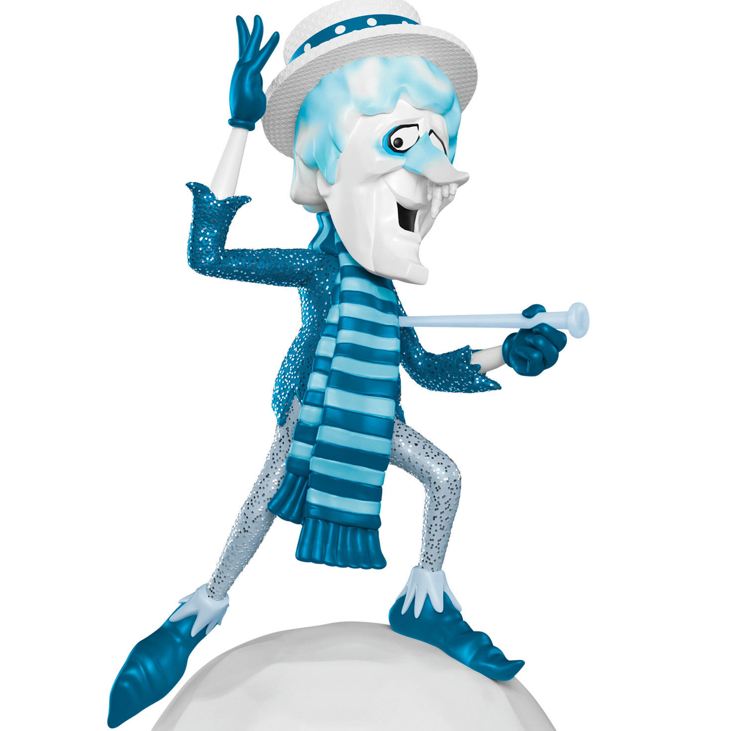 Snow Miser on Snowball Keepsake Ornament closeup view image number 5