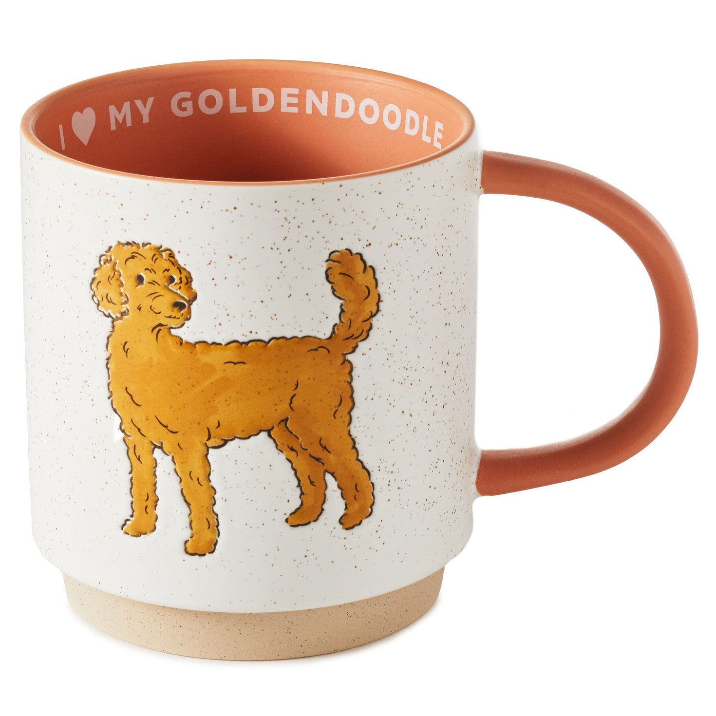 I Heart My Goldendoodle Mug, 16 oz.