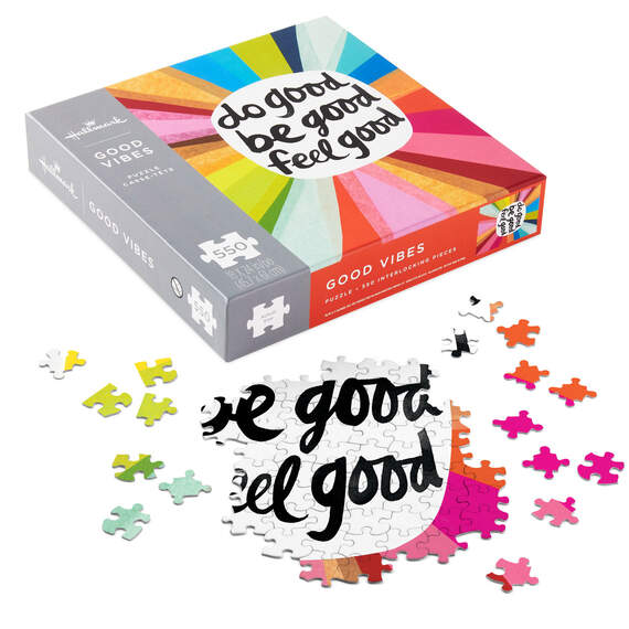 Good Vibes 550-Piece Jigsaw Puzzle, , large image number 2