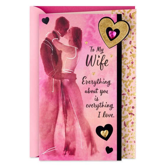 Love Everything About You Love Card for Wife