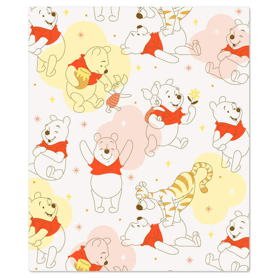 Disney Winnie the Pooh Throw Blanket, 50x60, , large image number 4