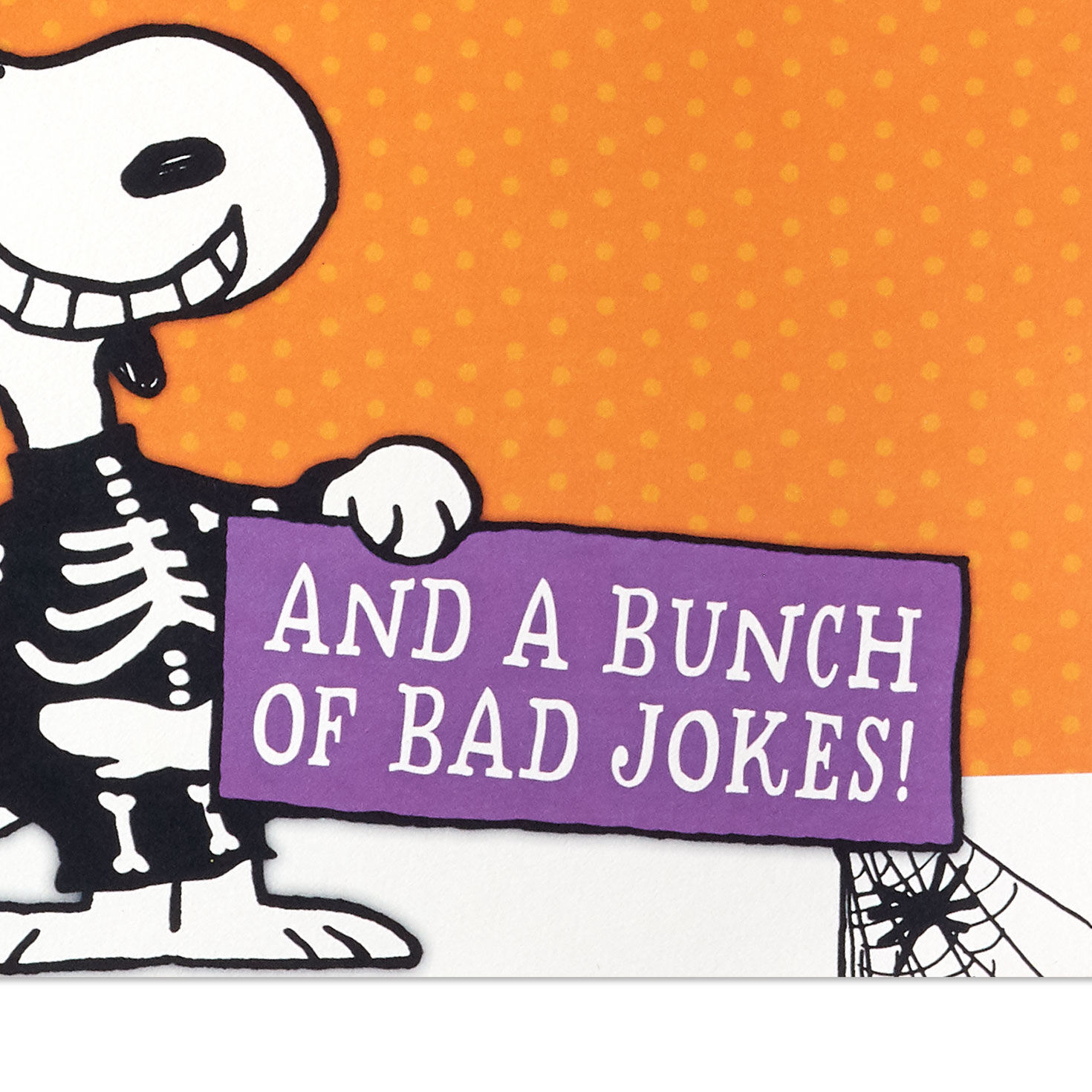 Peanuts&reg; Snoopy and Woodstock Love and Jokes Funny Pop-Up Halloween Card, , large image number 5