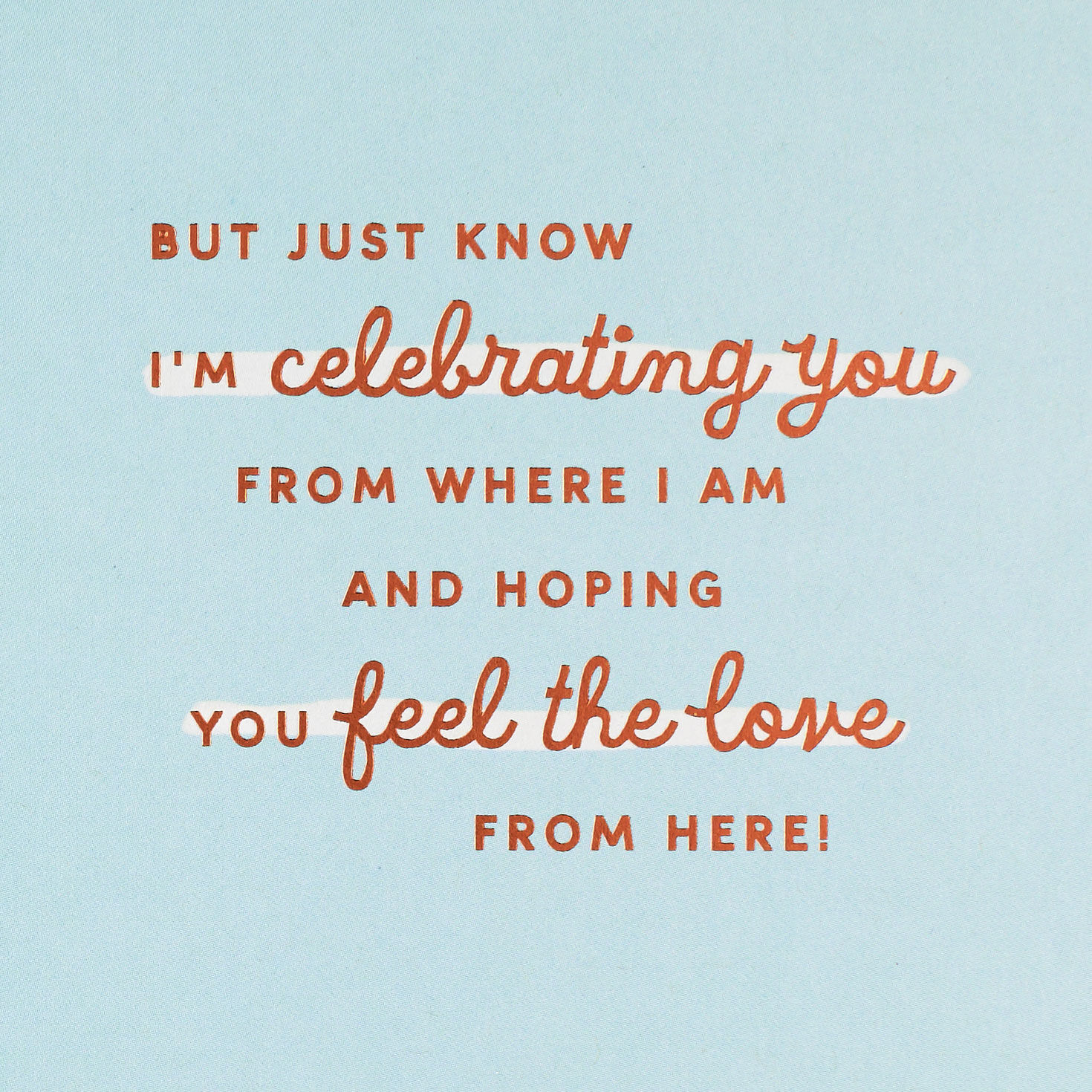 Celebrating You Across the Miles Birthday Card for only USD 3.59 | Hallmark