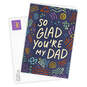 Glad You’re My Dad Folded Father's Day Photo Card, , large image number 2