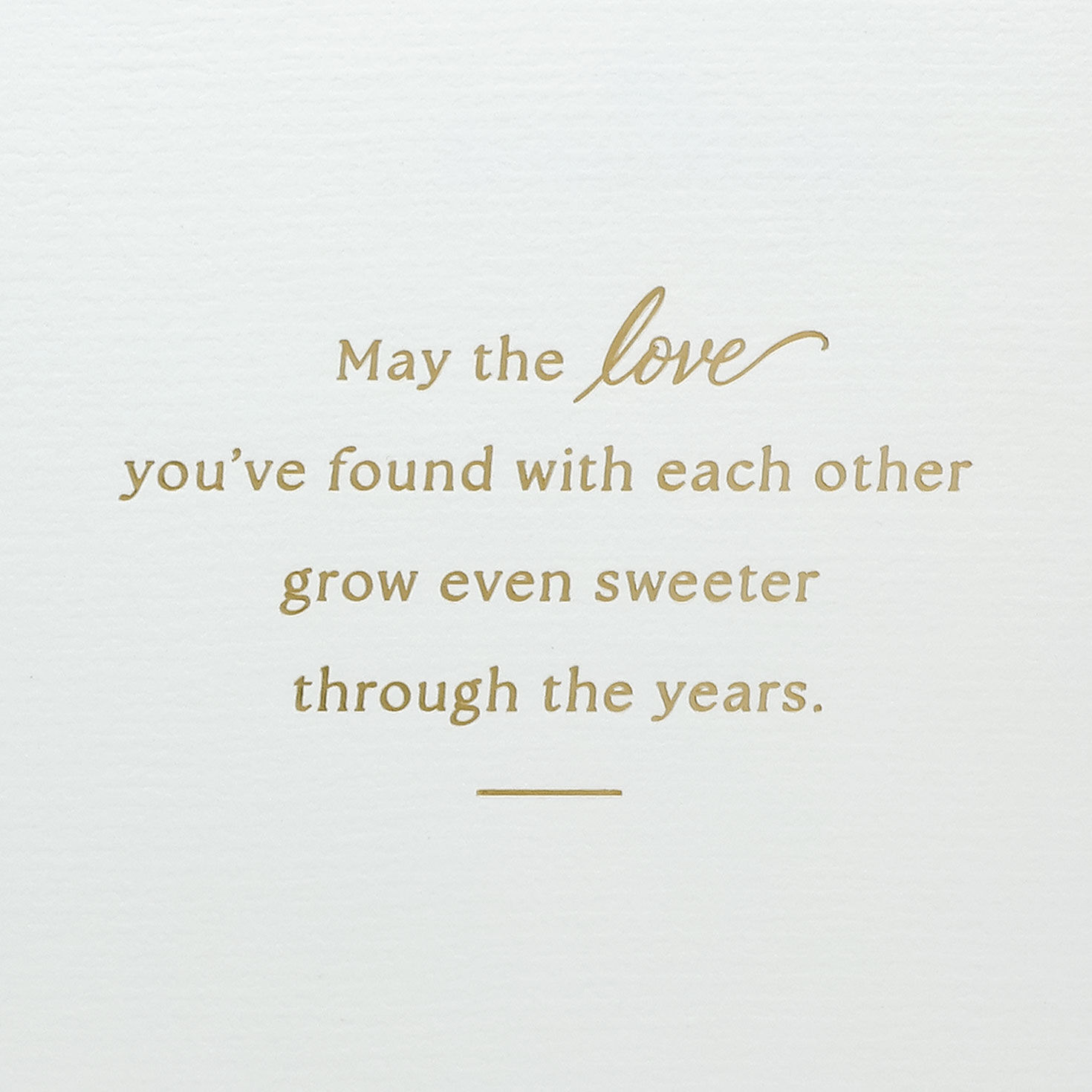 Gold and White Cake on Black Wedding Card Sentiment image number 2