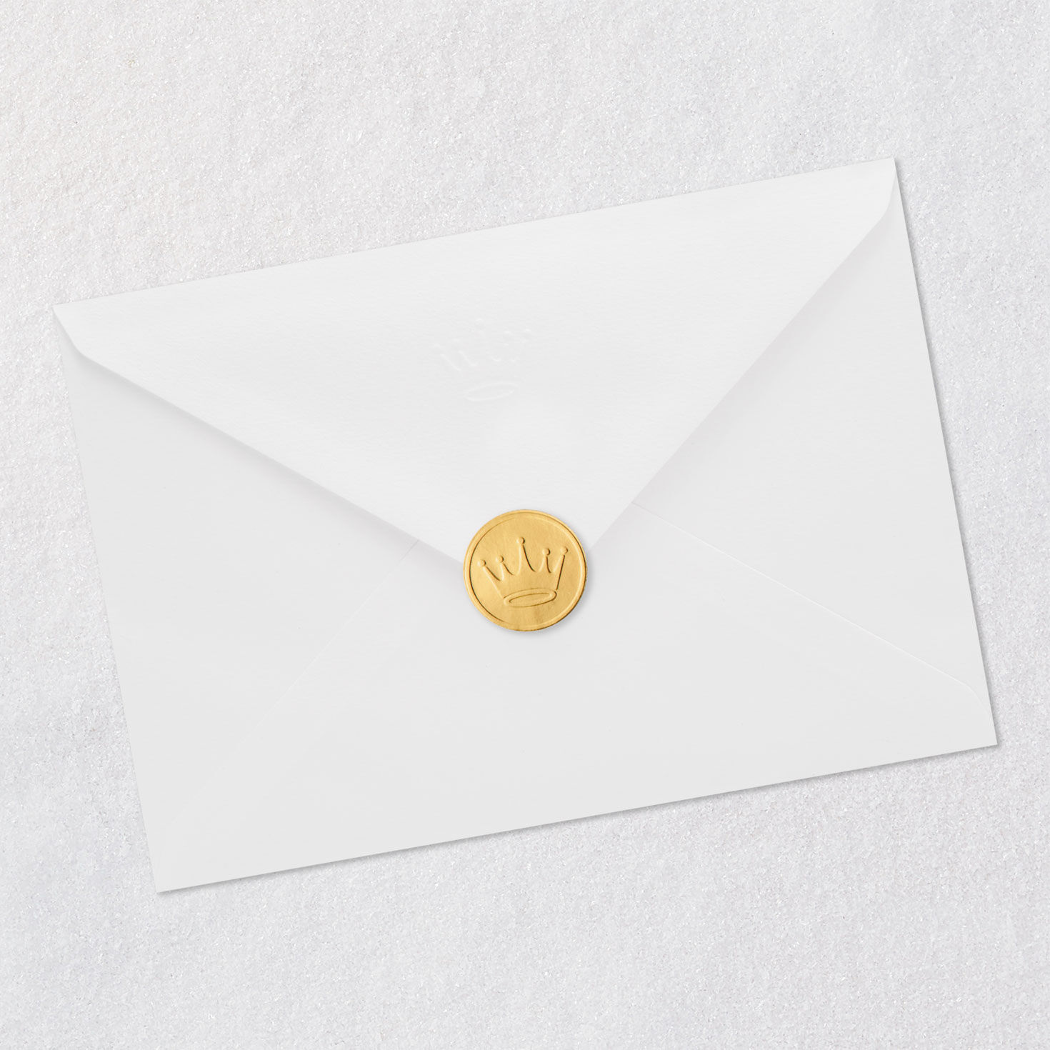Silver and Gold Decorated Balloons Birthday Card for Her Envelope Back with Seal image number 7