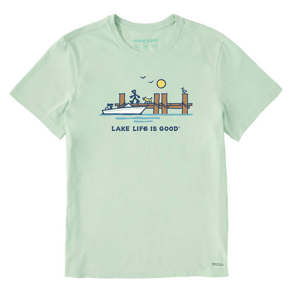 Life Is Good Men's Lake Life T-Shirt, Small