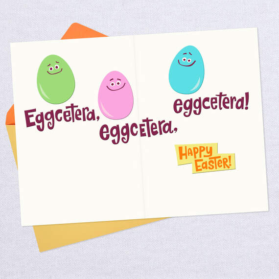 Terrific Grandson Eggcetera Funny Easter Card, , large image number 3