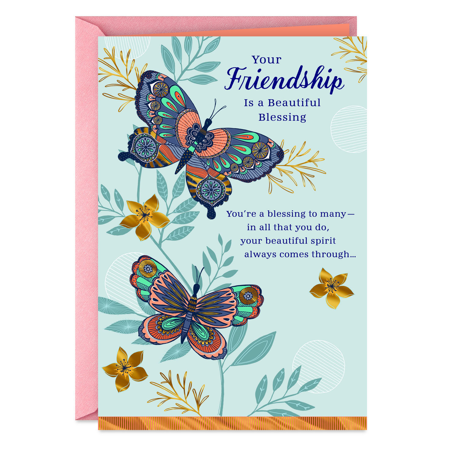 Your Friendship Is a Blessing Mother's Day Card for Friend