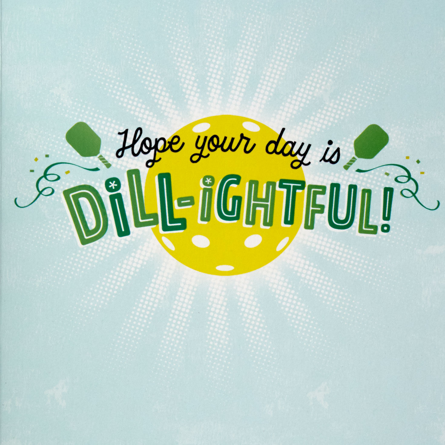 A Dill-ightful Day Pickleball Musical Birthday Card With Motion, , large image number 2
