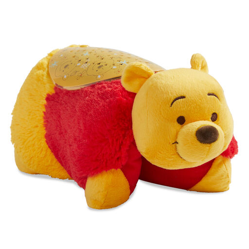 Pillow Pets Disney Winnie the Pooh Sleeptime Lite Plush Toy, 11", 