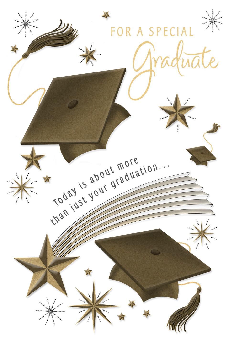 A Wish for a Happy Day Graduation Card