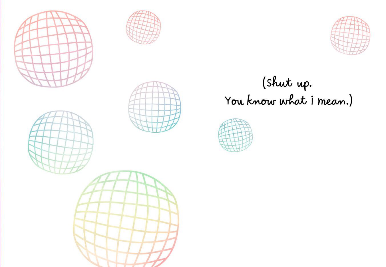 Disco Ball Party Hard Just Because Card