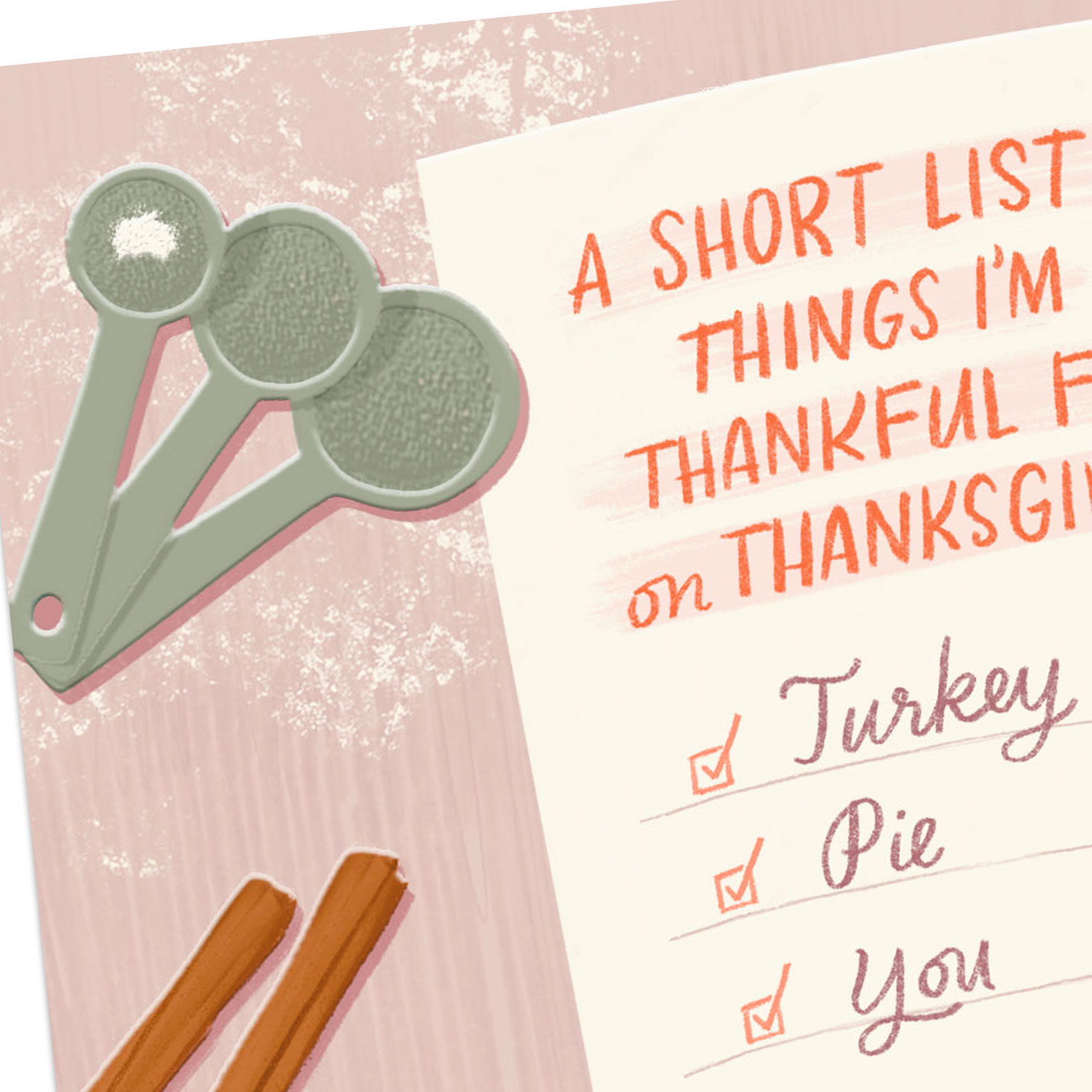 Pie Baking Thanksgiving Card for Someone Special Card Front Detail image number 4