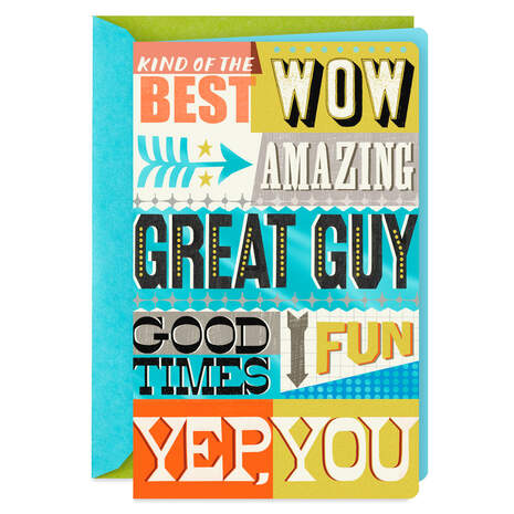 Kind of the Best Father's Day Card, , large