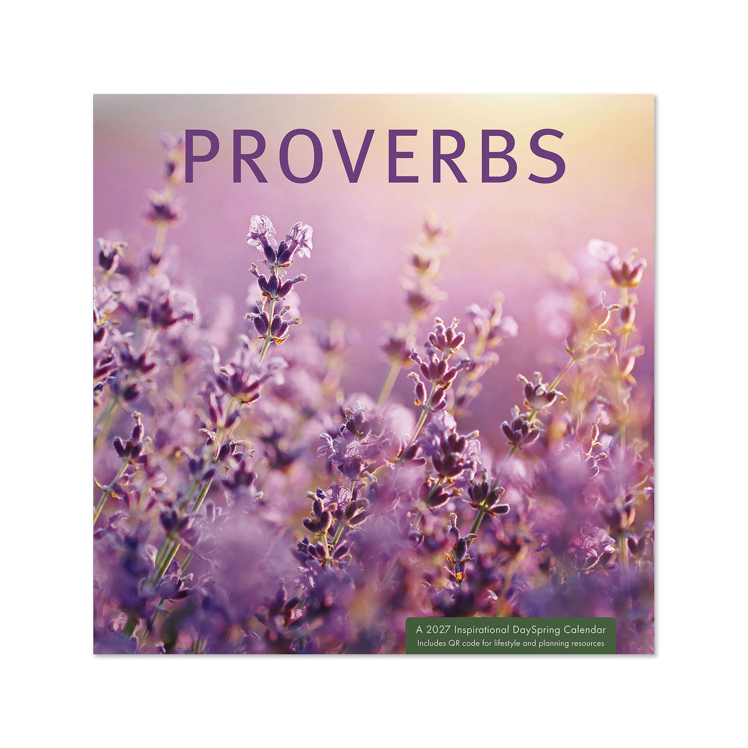 Proverbs 2027 Inspirational 12-Month Wall Calendar, 12x12