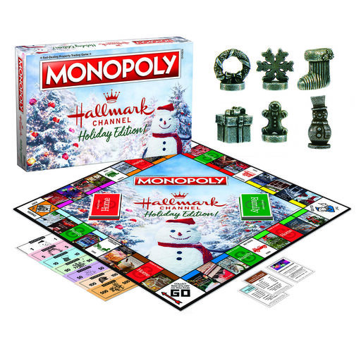 Monopoly Board Game: Hallmark Channel Countdown to Christmas Edition, 