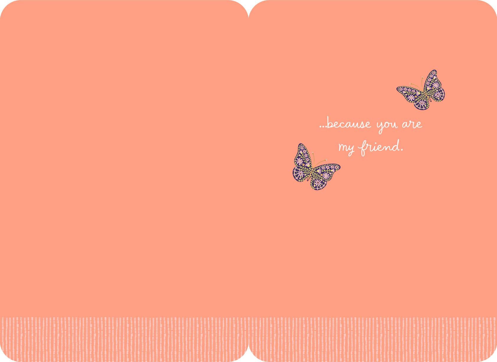 A Better Place Because of You Friendship Card