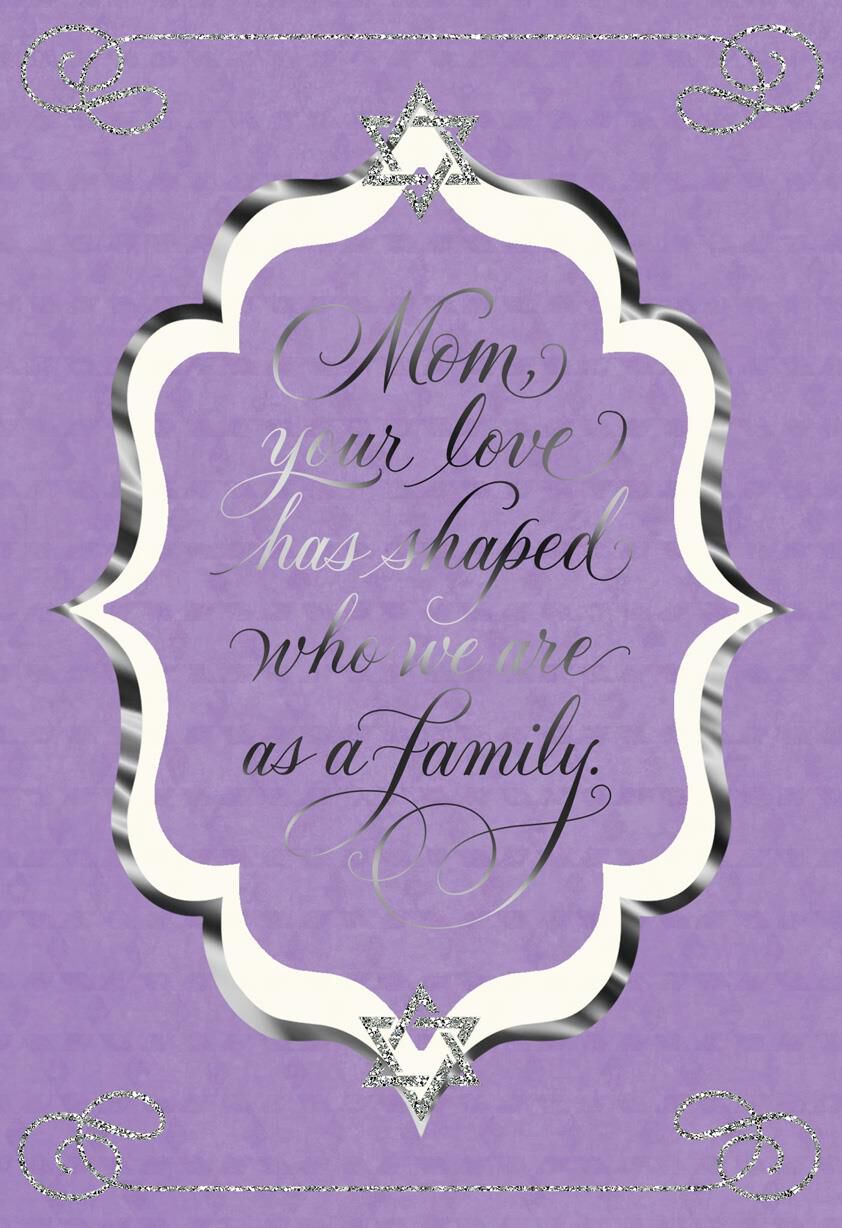Grateful for Your Love Rosh Hashanah Card for Mom