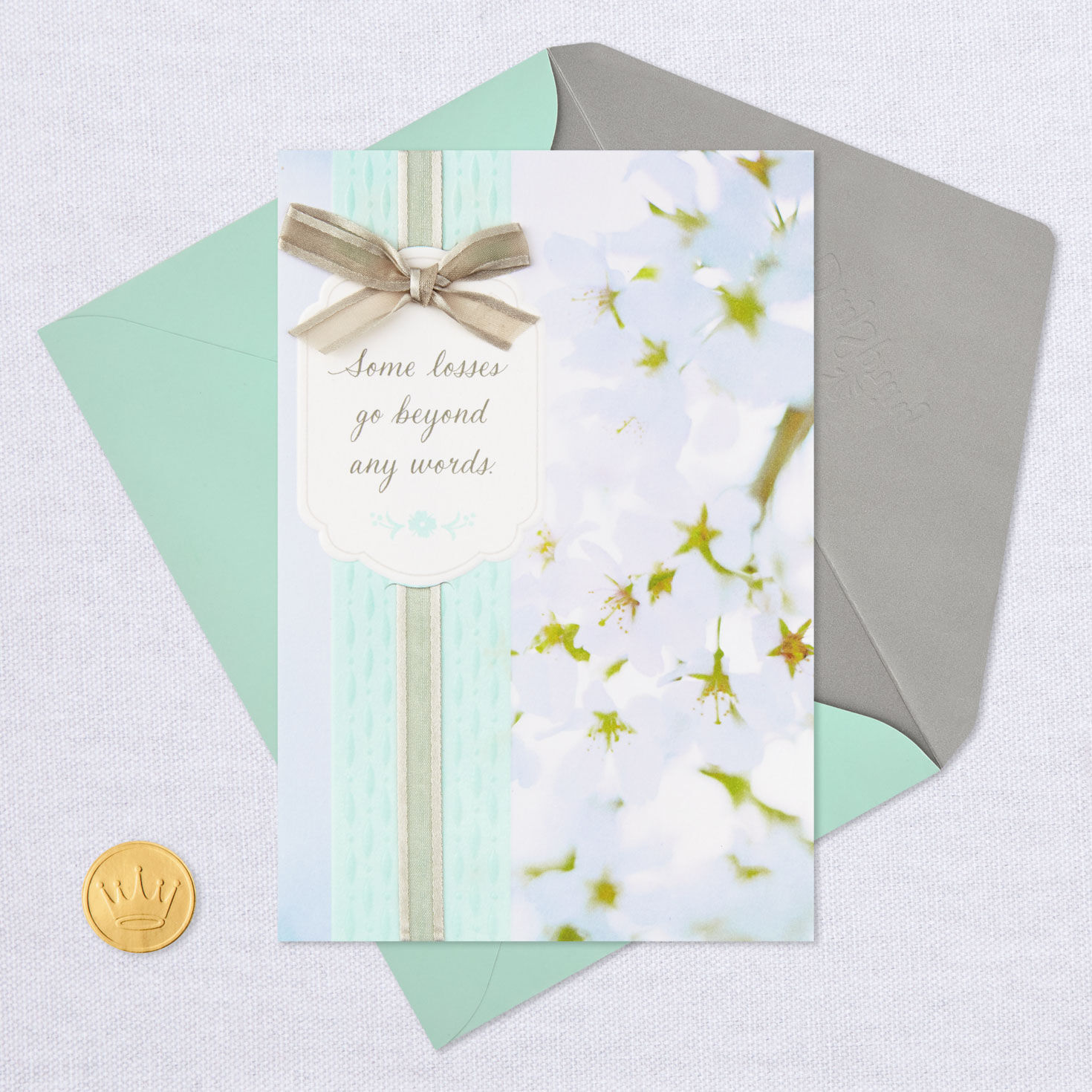 Prayers of Love Religious Sympathy Card for Loss of Child, , large image number 6