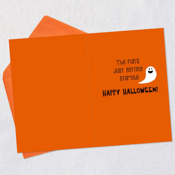 Boo It Up Big Ghost Halloween Card, , large image number 3