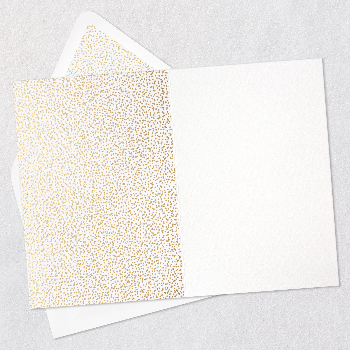 Flowers and Bee Signature Blank Card  image number 2