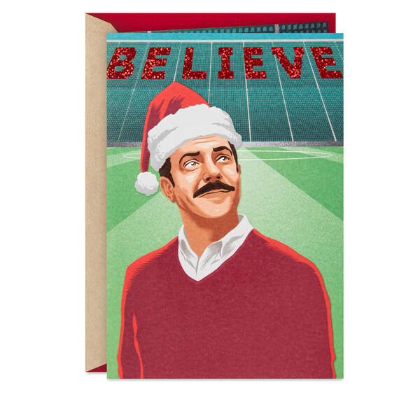 Ted Lasso™ Believe Christmas Card