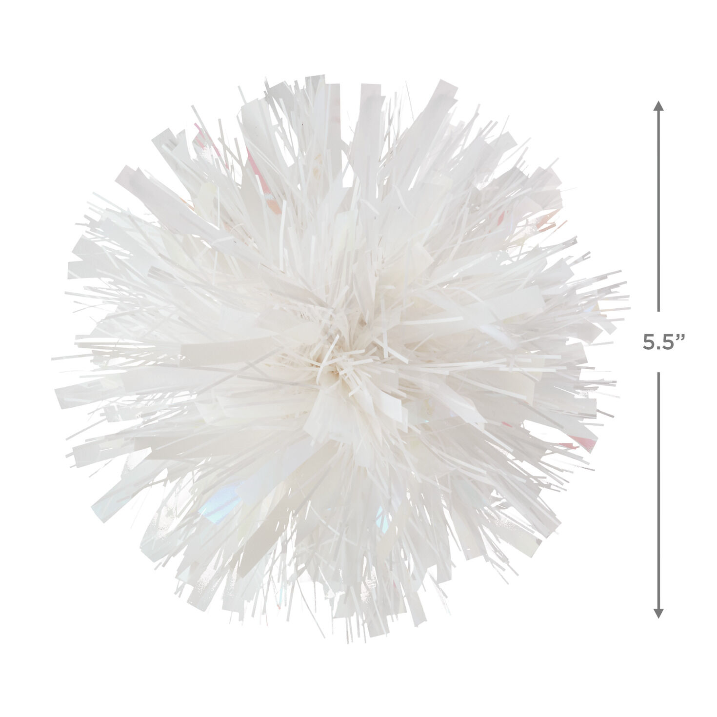 Iridescent and White Pom-Pom Gift Bow, 5.5" for only USD 3.99 | Hallmark