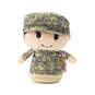 itty bittys® White Woman in Green Camo Plush, , large image number 1