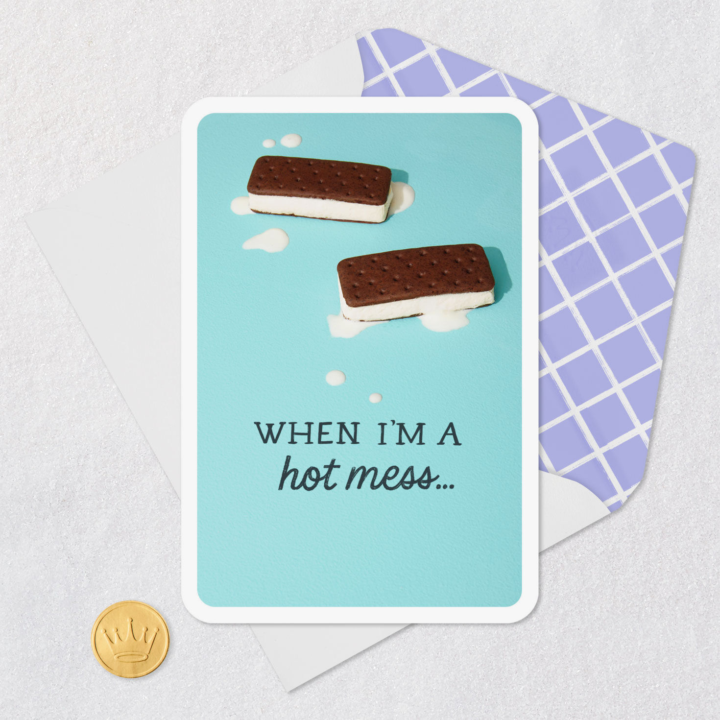 You're the Cool to My Hot Mess Love Card - Greeting Cards | Hallmark