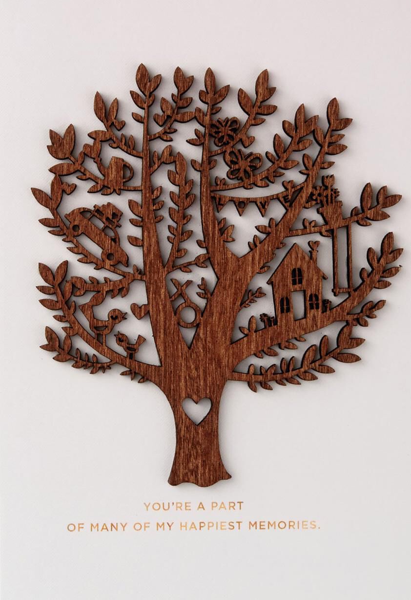 Family Tree House Mother's Day Card for Relative