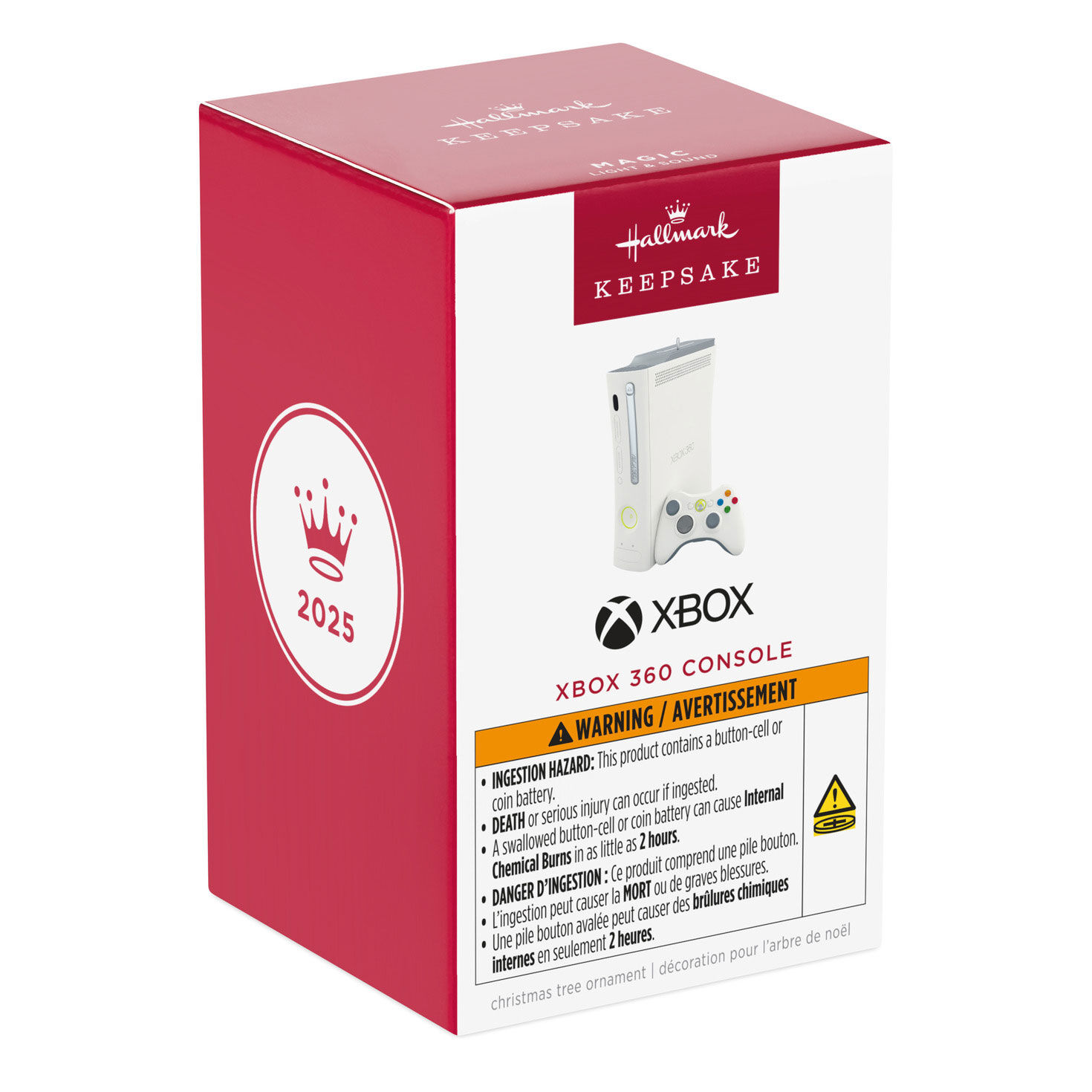 Xbox 360 Console Ornament With Light and Sound - Keepsake