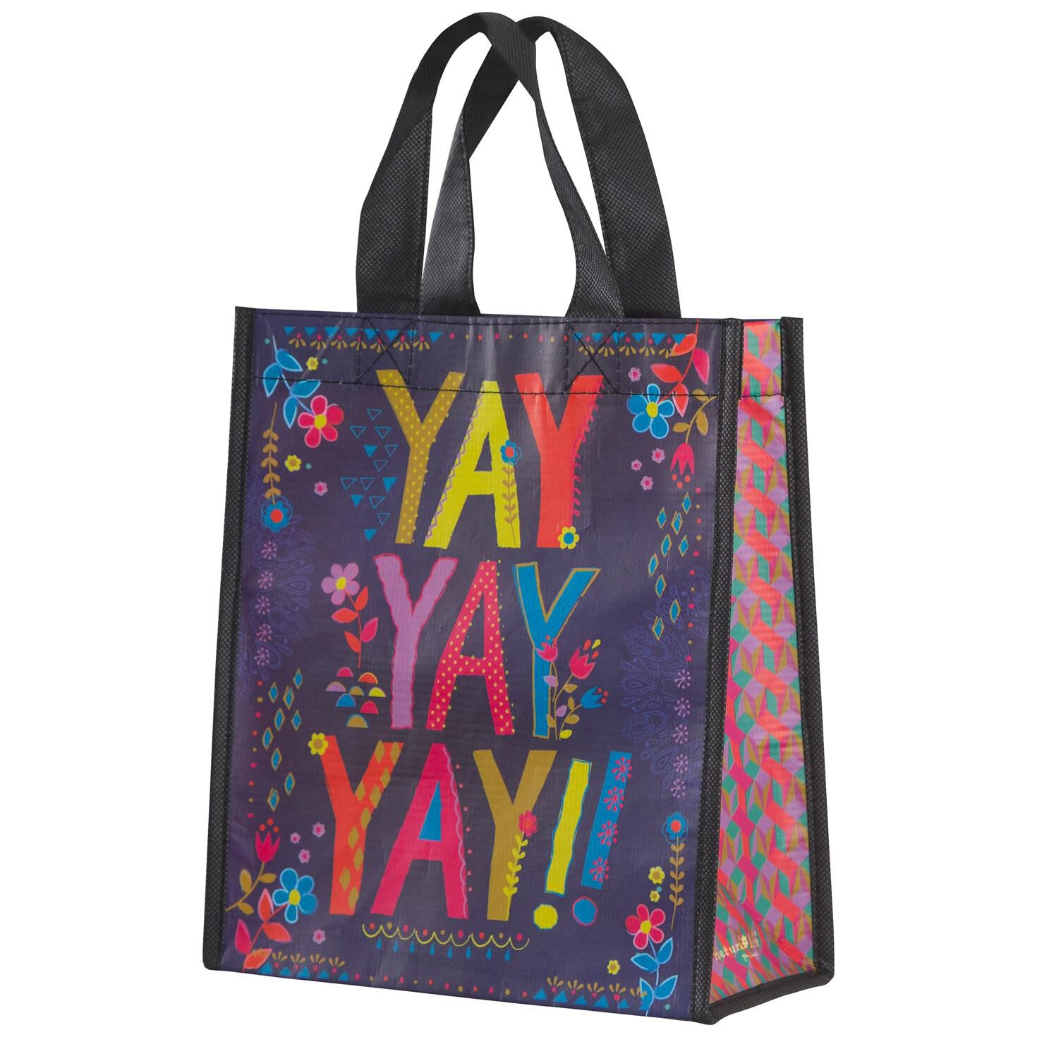 Natural Life Yay Medium Reusable Gift Bag Handbags Natural Life Yay Medium Reusable Gift Bag Handbags Purses Hallmark