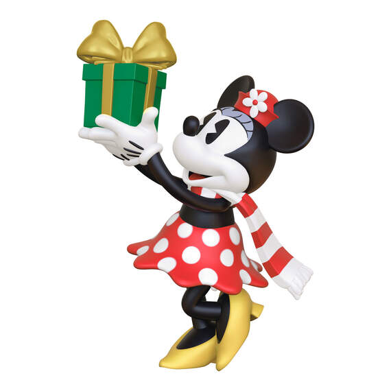 Mini Disney Minnie Mouse Minnie's Special Delivery Ornament, 1.31"