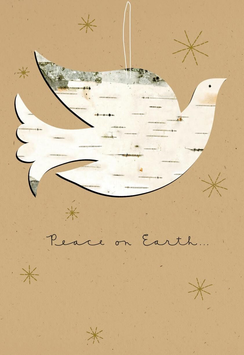 Peace On Earth Christmas Card
