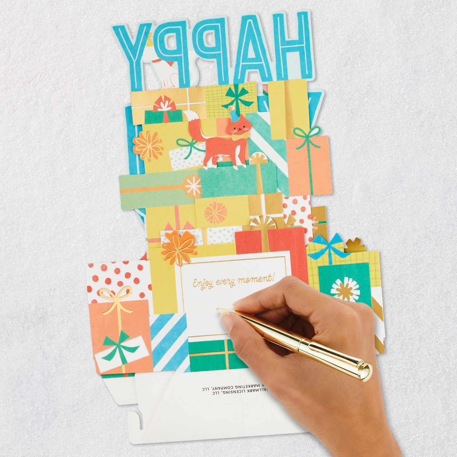 Happy You Day 3D Pop-Up Birthday Card, , large image number 6