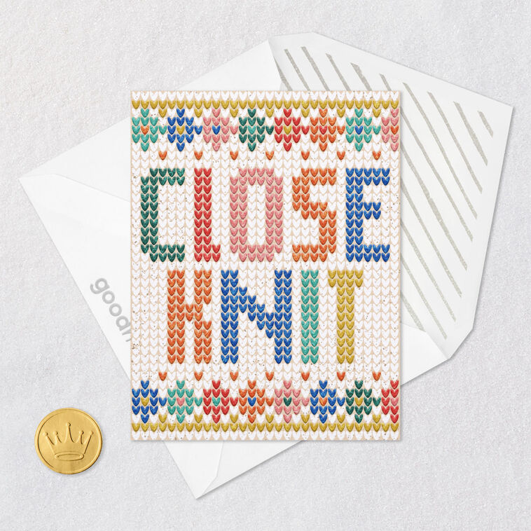 Close Knit That's Us Card, , large image number 5