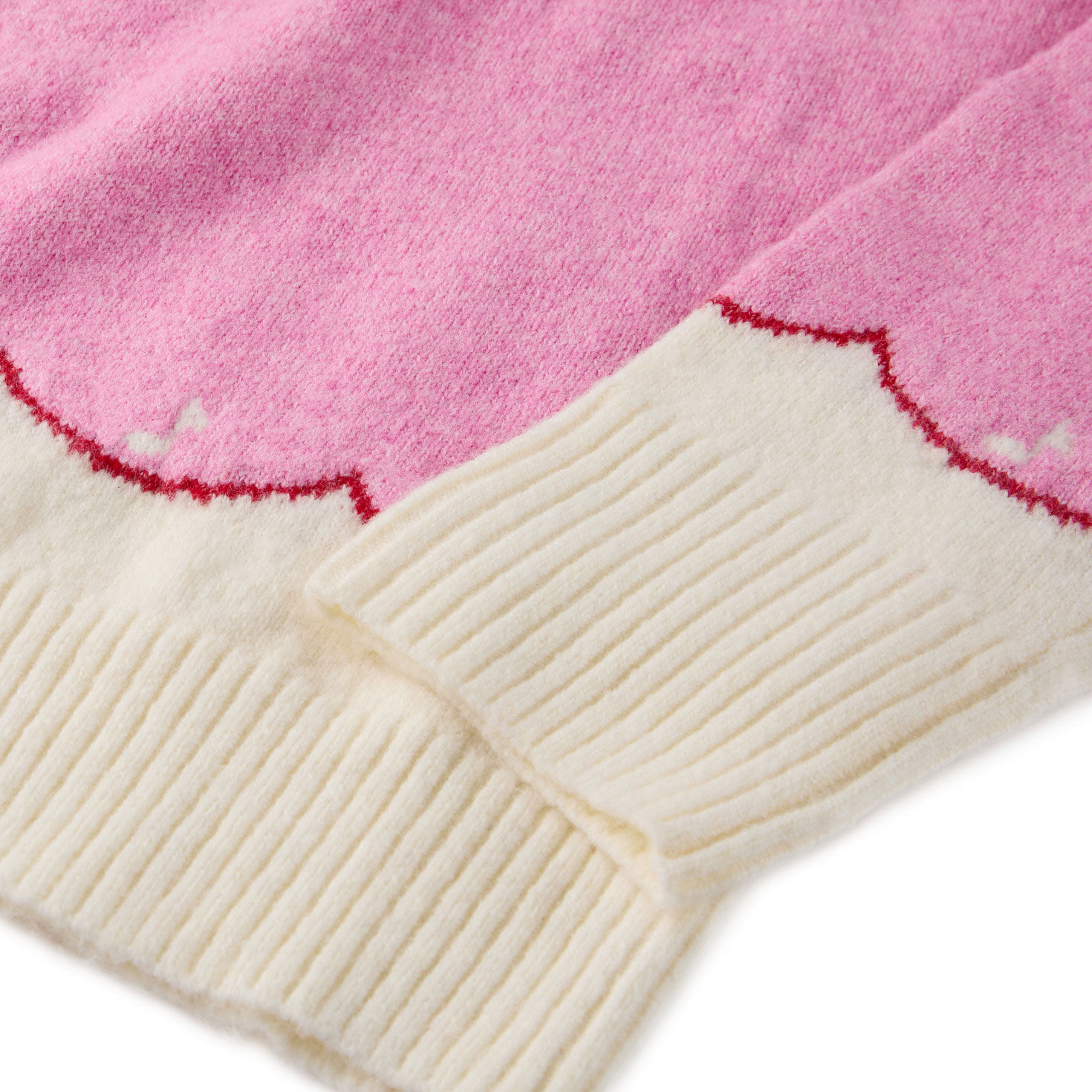 Hallmark and Grand Ole Opry Pink and Cream Sweater  image number 4